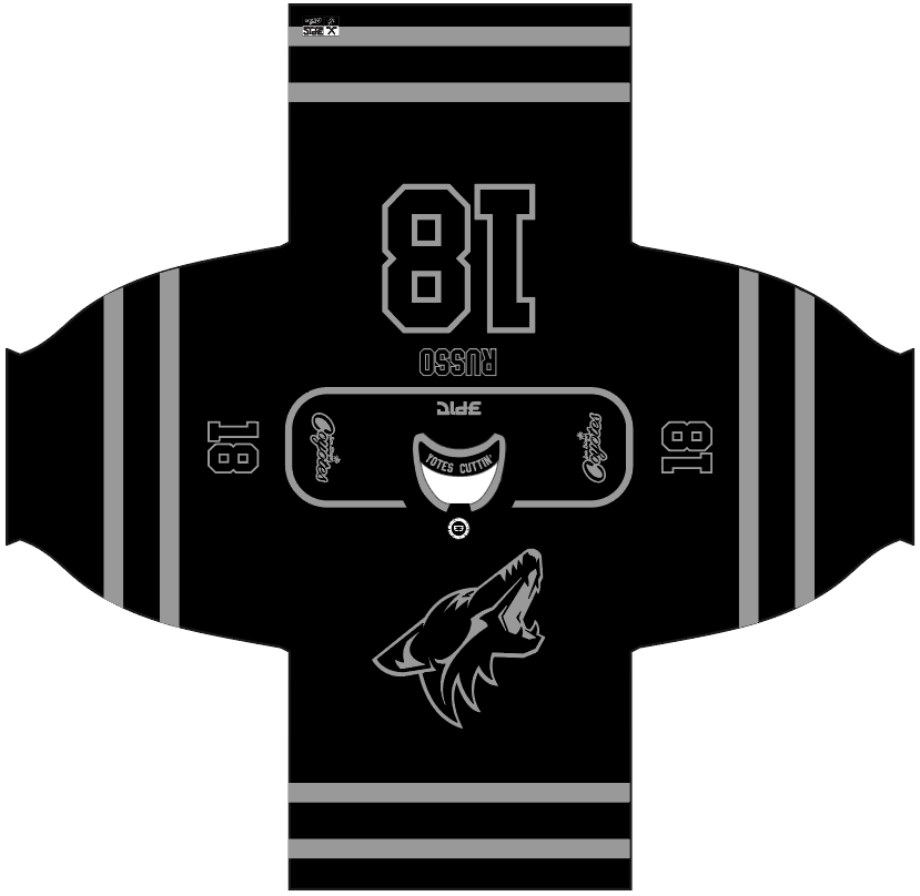 San Diego Coyotes Custom Jerseys