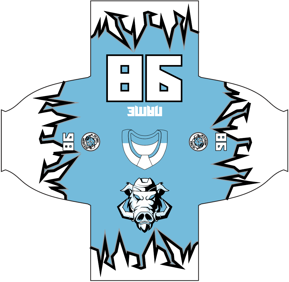 Stockton Ice Hogs Uniforms