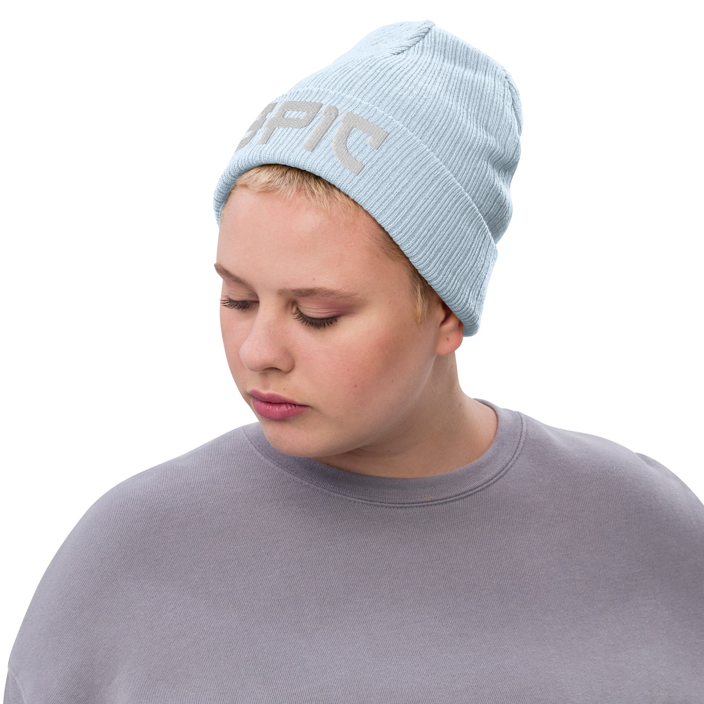 3P1C Ribbed Knit Touque