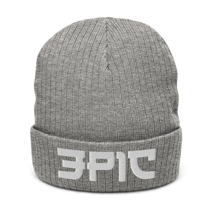 3P1C Ribbed Knit Touque